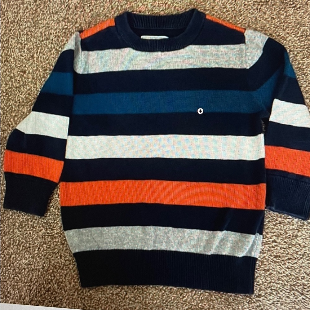 Place Est.1989 striped long sleeve sweater 2T